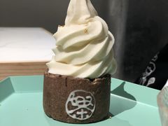 茉莉花冰淇淋-茶是一枝花泡茶店