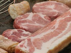 花刀熟成黑五花肉-韩阳王石板烤肉
