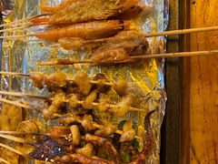 -路边摊小炉子烧烤