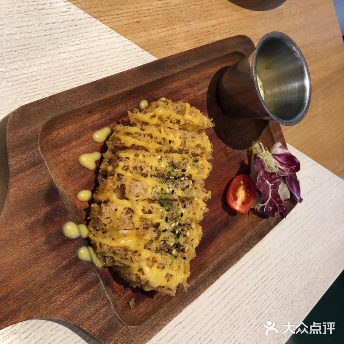 青苔行星·现代蔬食料理(深业上城店)荔蓉炸素排图片