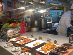 自助取餐区-杭州钱江新城万怡酒店-西餐厅