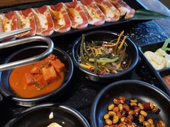 调味猪五花-九田家黑牛烤肉料理(珠江摩尔店)