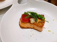 香煎三文鱼-都会尚膳·海鲜自助餐厅(重庆万豪酒店)