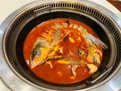 水库胖头鱼-大鹅岛灶台鱼·铁锅炖(水库路店)