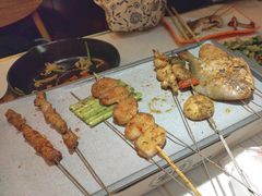 -宝记烧烤·碳锅羊肉·羊蝎子火锅·夜食社(文体路创始店)