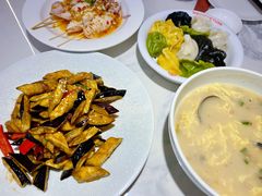 风味茄子-双合园·海鲜水饺青岛菜(万佳广场店)