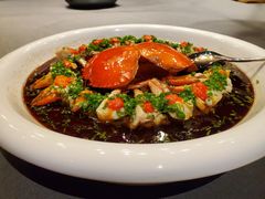 黑豚肉蒸膏蟹-京参園海鲜餐厅
