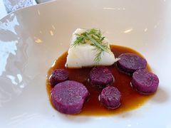 蒸法国银鳕鱼配紫薯-Jean Georges