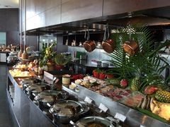自助取餐区-北京北辰洲际酒店啡扬咖啡厅·自助餐厅