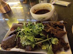 驴肉火烧-敦煌夜市