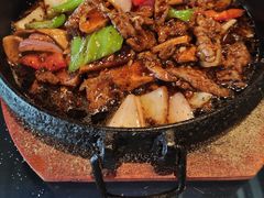 铁板菌香牛柳-阿嫂印象·民间江湖菜(大学城店)