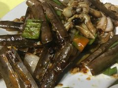 鼓椒炒圣子-淇沙湾渔村餐厅