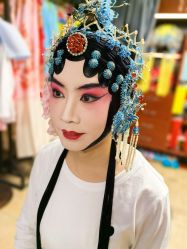 -胭脂猫京剧摄影