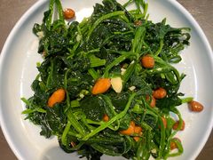 果仁菠菜-福荣居褡裢火烧京味家常菜(西四店)