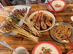 芥末罗氏虾-冶建镜子·老南昌大排档·江西虾王(总店)