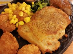 鸡排烤饭-萨莉亚意式餐厅(中信地铁商场店)