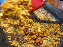 铁板炒饭-红辣椒八爪鱼特色韩国料理