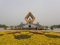 -法门文化景区-合十舍利塔