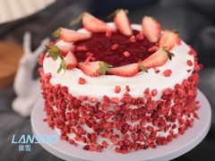 哈根达斯草莓冰淇淋蛋-良雪LANSOO低糖生日蛋糕(朝阳店)
