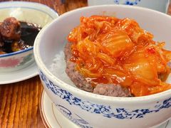 牛肉泡菜蒸饭-黄祥华养生堂·炖汤·营养蒸饭(岭南天地店)