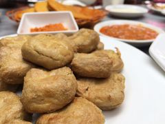 烤建水臭豆腐-蔼若春.传承三十年云南菜(金碧公园店)