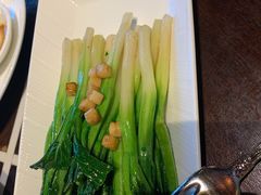 蒜香油爆菜心-杭州西子湖四季酒店·金沙厅