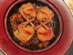 石锅福建笋芽尖炒腊肉-遇外滩(BFC外滩金融中心店)