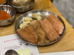 大蒜大肠-姜虎东白丁烤肉(苏州中心店)