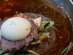 -明洞阿姨·韩式酱蟹烤肉·创意料理(三元桥店)