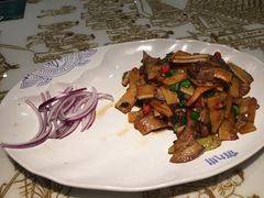 笋干炒腊肉-俏九州·小炒黄牛肉(华润万象汇店)