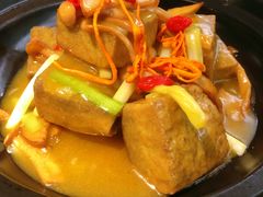 石锅鲜菌黑豆腐-玉玲珑(陆家嘴店)