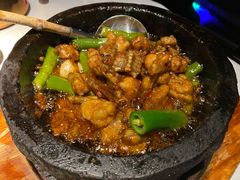 石锅杭椒牛蛙-桂满陇-西湖船宴(西单大悦城店)