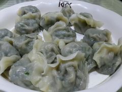 韭菜海肠-捏上开口笑海鲜水饺(台山街店)