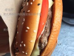 意式黑醋烧烤风味安格斯厚牛堡-麦当劳(志健广场店)
