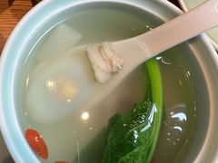 竹荪鸽蛋汤-竹里馆·淮扬菜·功夫茶(老门东店)