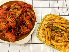 牛肉藕丝-江城燕子大排档(江汉路步行街店)