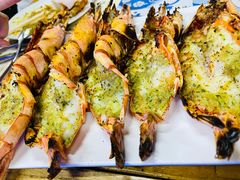 蒜蓉烧大虾-雅憩花园餐厅