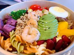 轻煎虾仁沙拉-dotcom coffee古点咖啡(致真大厦店)
