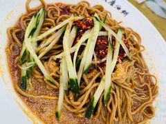 凉拌饸饹-老磨油饼(高陵店)