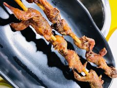 -老红桥炸灌肠牛肚锅烧烤(定福庄店)