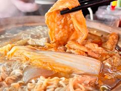 牛油炸腐竹-沙胆彪炭炉牛杂煲(成都玉林店)