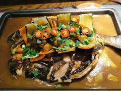 -探鱼·鲜青椒爽麻烤鱼(北京路天河城店)