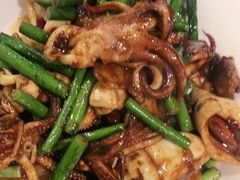 五花肉炒笔管-吕氏疙瘩汤·私家菜馆(慈云寺店)