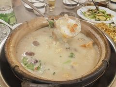 鲜虾黄鳝砂锅粥-利杨记·本味轩粥坊·烧烤(宝体店)