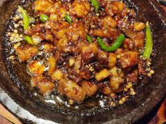 酱爆石锅蛙-绿茶餐厅(华联万柳店)