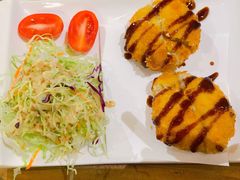 奶油蟹肉饼-鸟鸣门屋台料理(金帝银泰店)