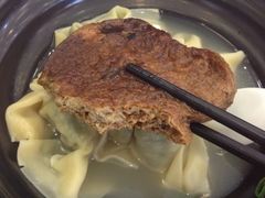 厚厚的素鸡，很入味啊-王家沙点心店(西康路店)