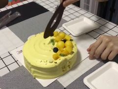 芒果空气感蛋糕-派悦坊·甜品·蛋糕(日坛店)