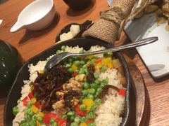 野生牛肝菌火腿洋芋焖饭-云海肴·汽锅鸡·云南菜(广安门天虹店)