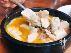 石锅海胆炖豆腐-原食日记(三里屯店)